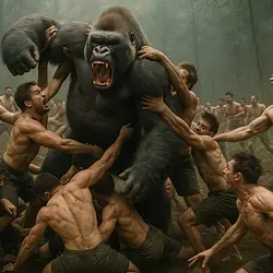 100 Men vs 1 Gorilla (MVG)